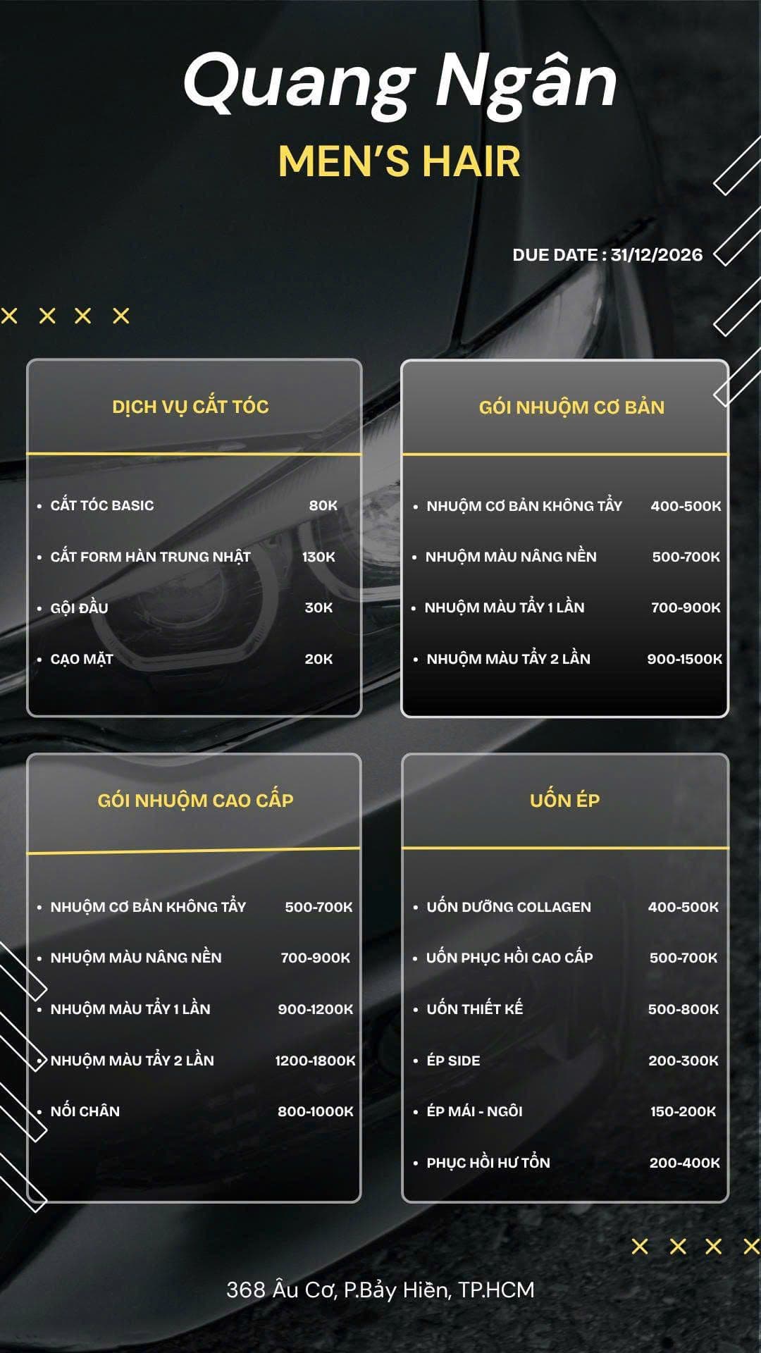 Cắt tóc Basic